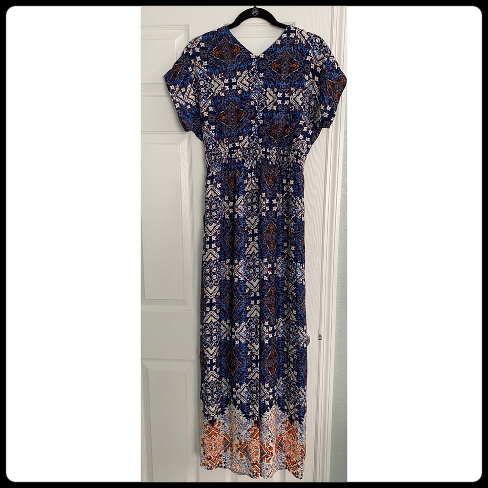 Rabbit Rabbit Rabbit Blue/Orange Jumpsuit - Picture 2 of 7